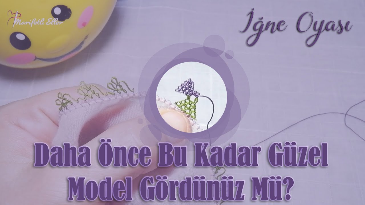Daha Önce Bu Kadar Güzel Bir İğne Oyası Modeli Görmediniz | 1005. İğne Oyası Modeli