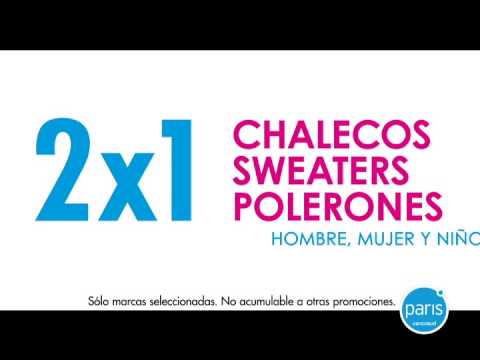 2x1 En Chalecos Sweaters Y Poleros Youtube