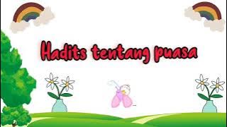 🌷HADITS TENTANG PUASA🌷 || HADITS PENDEK ||