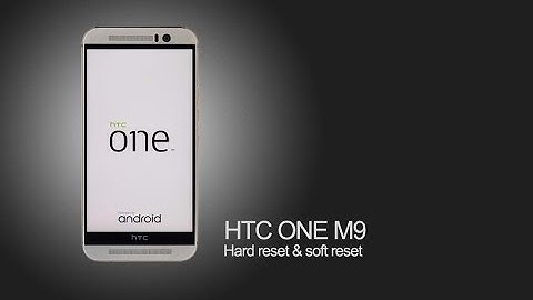 How to Manually Wipe data Factory reset the HTC One M9 in Recovery