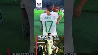 EL EMOTIVO MOMENTO DE ROBERTO CARLOS FERNÁNDEZ JUNTO A SU HIJO TRAS EL PARTIDO DE LA VERDE