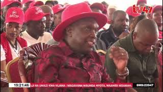 Rais mstaafu Uhuru Kenyatta amwomba Kioni kuacha kumtusi Gachagua