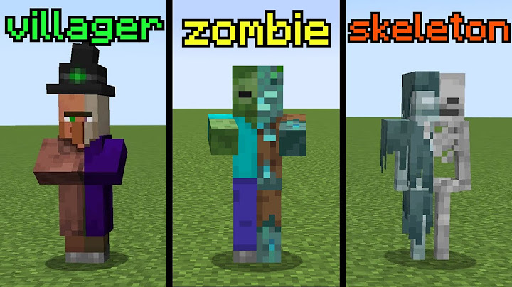all mobs transformation in 100 seconds...