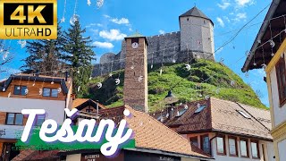 Tešanj : Šetnja Gradinom (Tešanj Fortress) I Walking Tour (4K)