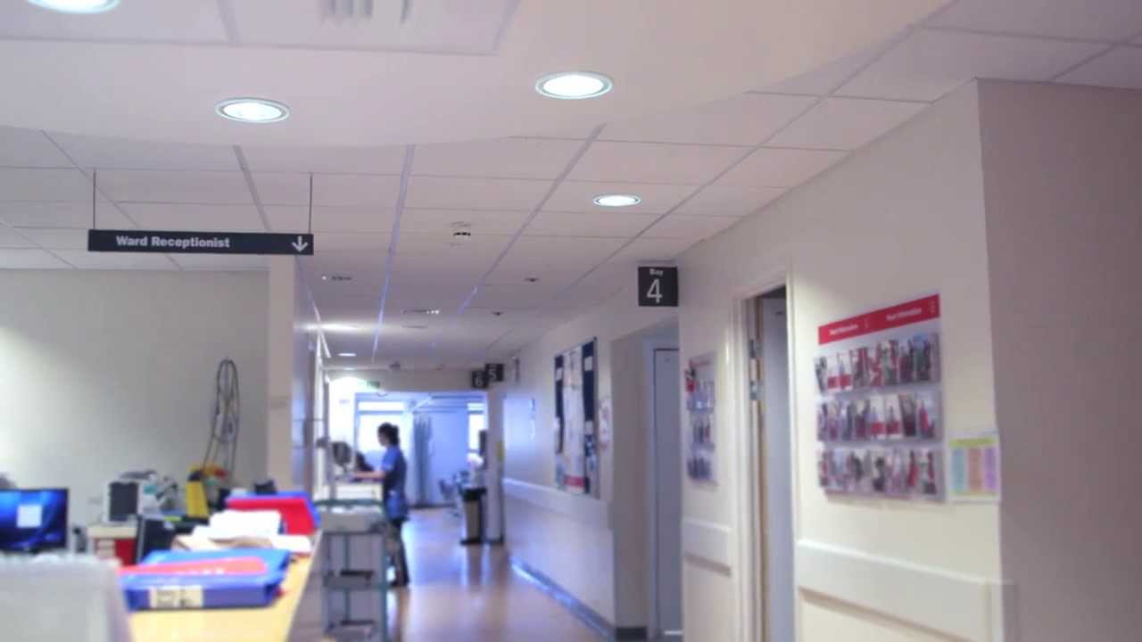 Transformational lighting for the Royal United Hospital Bath YouTube