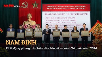 Phát động phong trào toàn dân bảo vệ an ninh Tổ quốc năm 2024