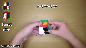 Square1 Algorithms, CubeShape - Barrel / Kite