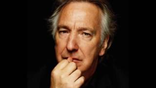 Alan Rickman - My mistress' eyes are nothing like the sun (Sonnet 130)