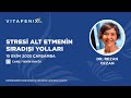 Stresi Alt Etmenin Sıradışı Yolları Bilimsel Doğal Yöntemler | Dr. Rezan Cezan Vitafenix Canlı Yayın