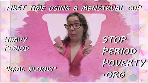 Using A Menstrual Cup For The First Time | WARNING...