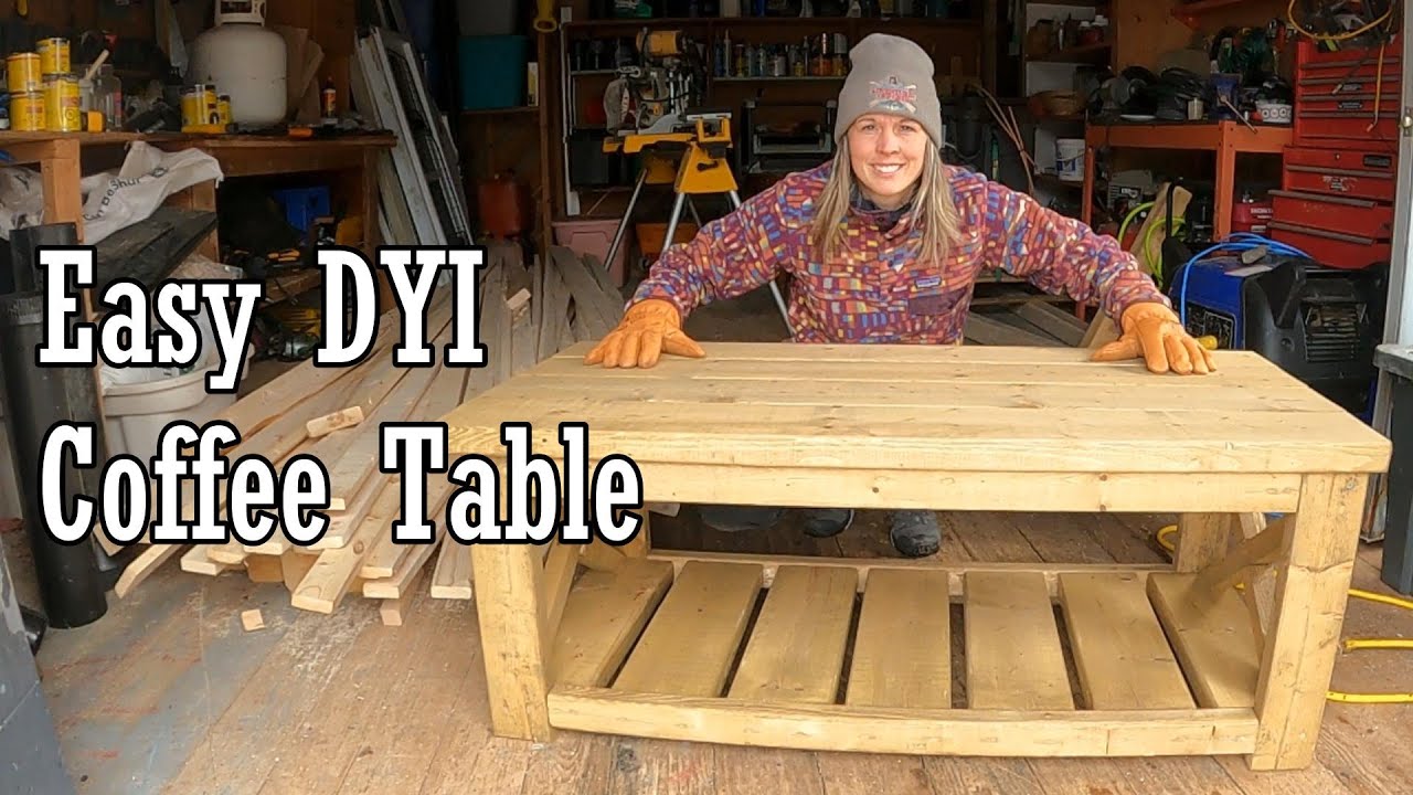 Easy DYI Coffee Table Build (Farm Style) / Portable Cooler