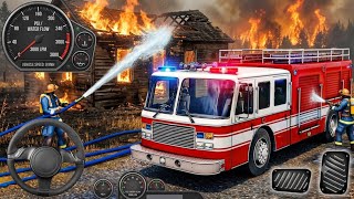 Fire Fighter Rescue Simulator 3D - US Emergency 911 Fire Truck Driving - Android GamePlay Part 1 screenshot 3
