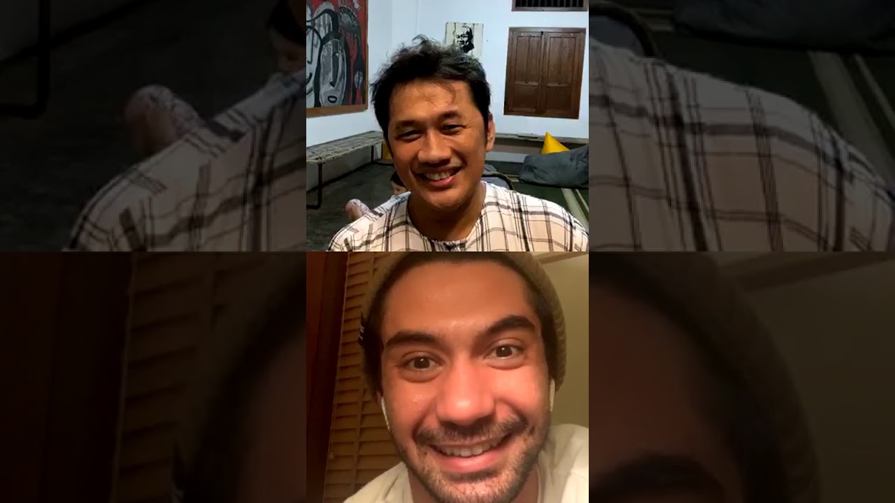 ig live bersama Hanung Bramantyo