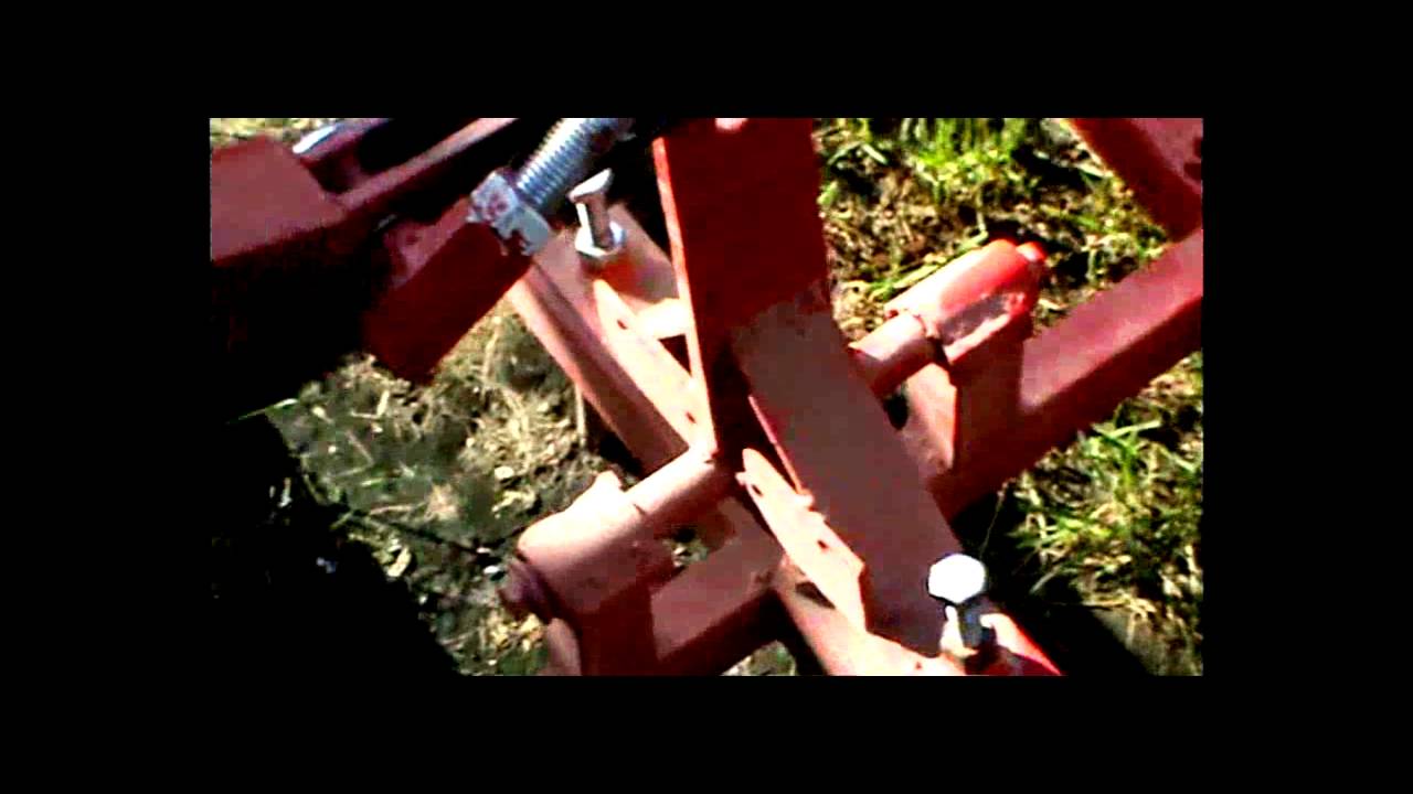 самодельная борона для мотоблока нева - YouTube