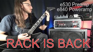 ENGL e530 Preamp  e840 Poweramp Rack - Metal