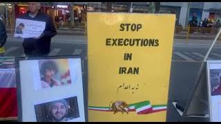 Supporters of the Iranian Resistance in Melbourne Condemn Executions and Call for Global Action –1