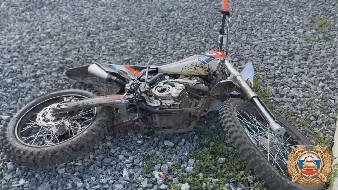 Отец, подаривший сыну питбайк на 12 лет, рыдает над его телом. Real video