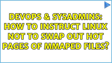 DevOps & SysAdmins: How to instruct linux not to swap out hot pages of mmaped files?