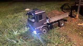 Rc 4ever... Kabolite 4x4 K3362 1:14 scale dump truck moving dirt