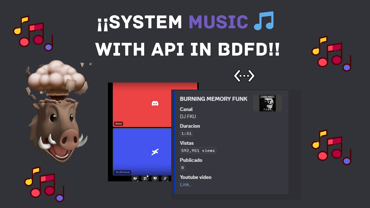 SYSTEM MUSIC IN BDFD WITH API!! [FREEE] [READ INSTRUCCIONS] - YouTube