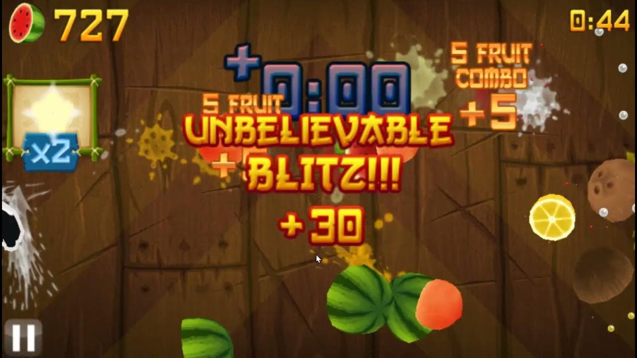 Fruit Ninja Classic 1.7.8.apk full HD 1080P60fps 