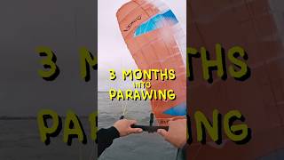 Wing vs. Parawing after 3 months 🌊 #foiling