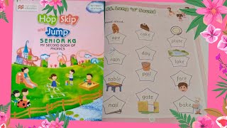 Hop Skip And Jump Senior Kg My Second Book of Phonics Page no. 55
