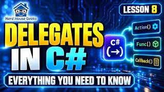 Delegates in C# Everything you need to know  | Lesson 8