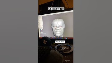 Meshmixer-Sculpting New Helmet #thingiverse #3d #fyp #3dmodel #art #shorts #sculpting #digitalart