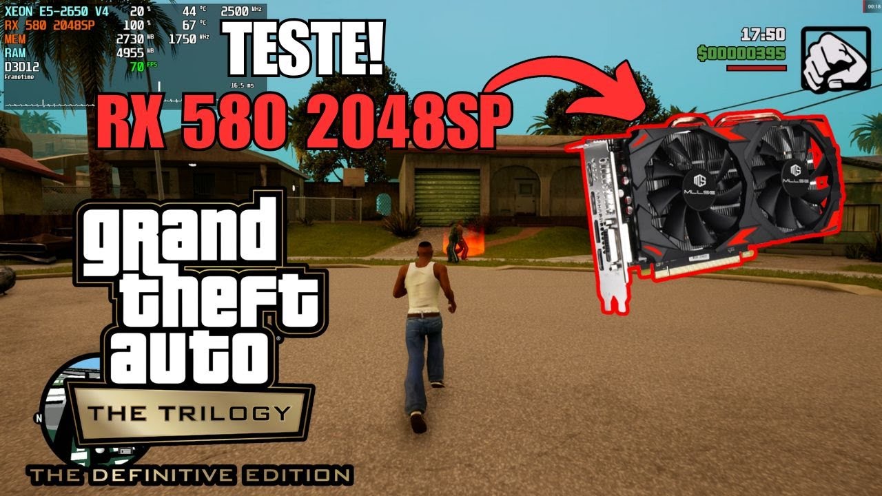 Grand Theft Auto: The Trilogy - RX 580 2048SP [ TESTE DE DESEMPENHO ...