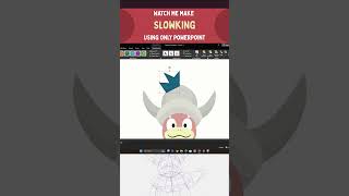 Im making the entire National Pokedex using only PowerPoint! Slowking #pokemon #pokemonchannel #art