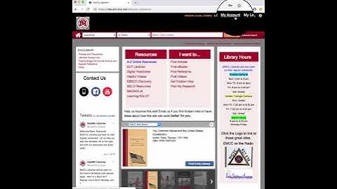 How to Login to your Library Account