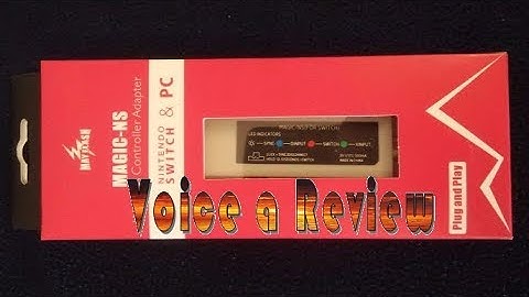 Voice a Review: Episode 46 - Mayflash Magic-NS Adapter for Switch & PC