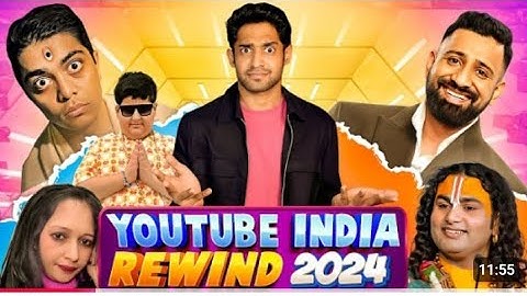 YOUTUBE INDIA REWIND 2024 ft Tirth parsana, Abhinav arora & Rajat