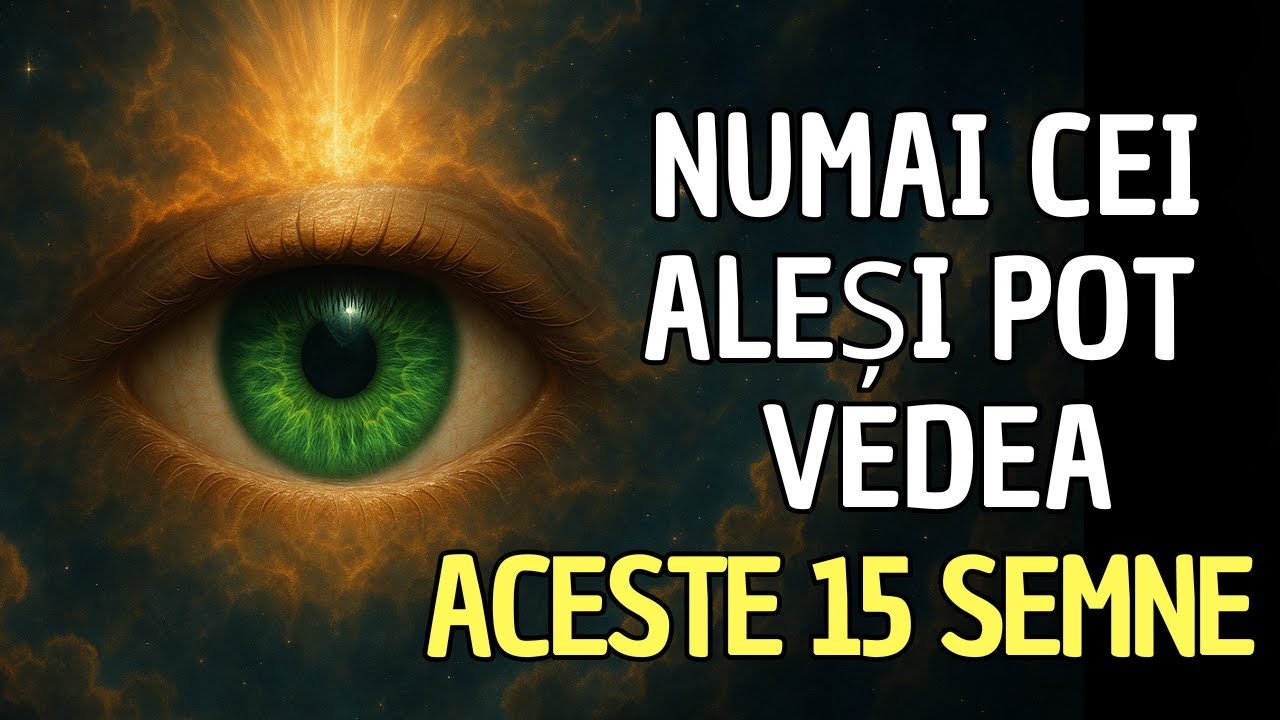 NUMAI CEI ALEȘI POT VEDEA ACESTE 15 SEMNE - YouTube