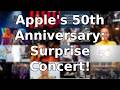 Apple's Big 50th: Alicia Keys Surprises New York at Grand Central!