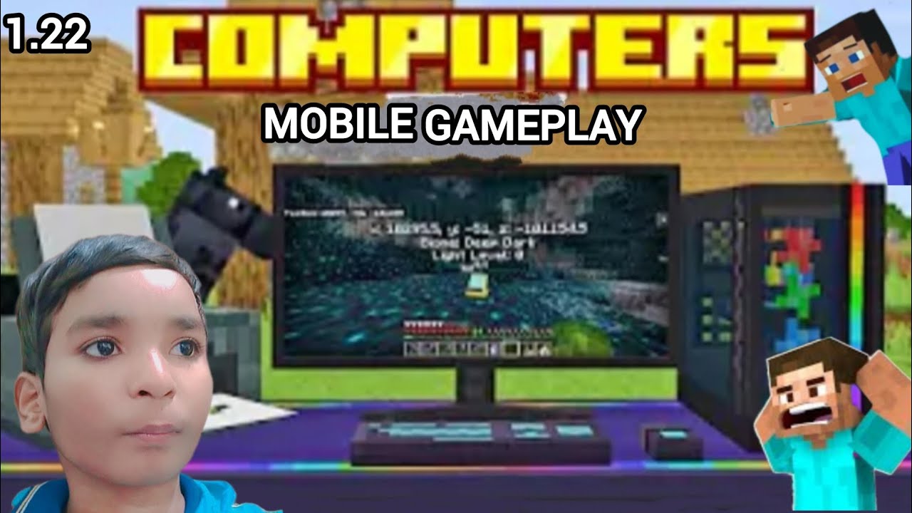 MINECRAFT [COMPUTER MODE GAMEPLAY #1 - YouTube