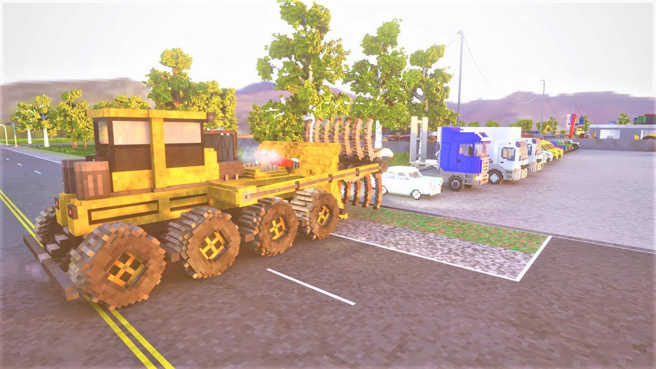 Shredder Truck (ShredDozer) Vs Cars | Teardown NG |