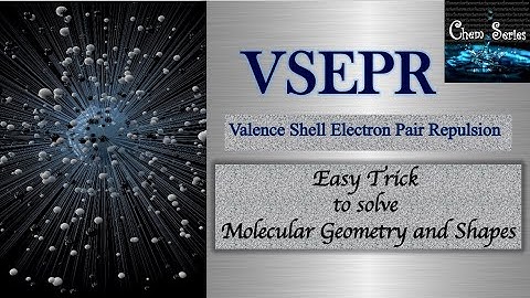 VSEPR - Easy way to learn and remember| #ChemSeries