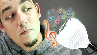 THIS LIGHT BULB PLAYS MUSIC!