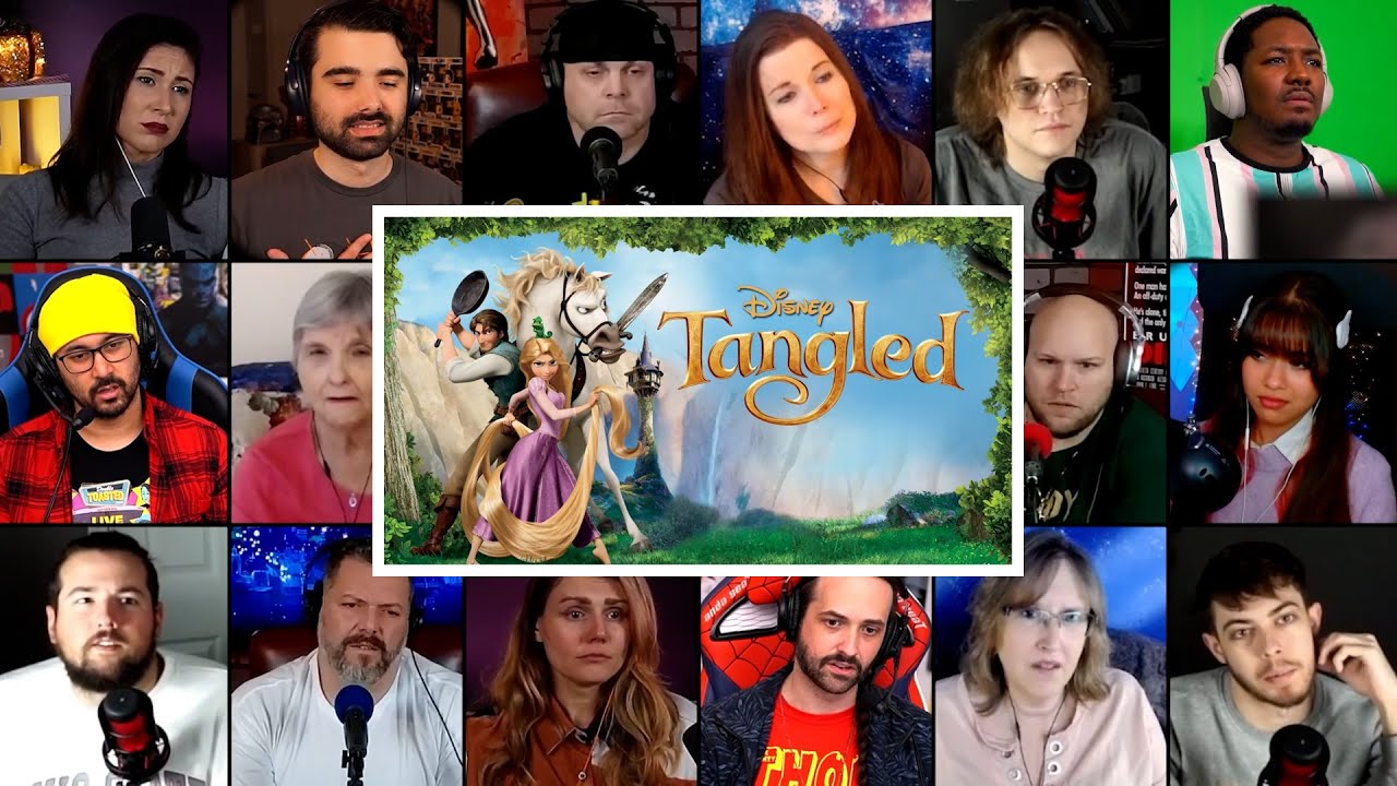 Tangled | Extended Reaction Mashup | #tangled - YouTube