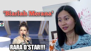 Rara D'star - 'Biarlah Merana' | Reaction Video