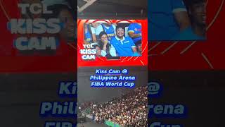 Kiss Cam At Philippine Arena Fiba 2023 😁❤️. #Kiss #Philippinearena #Fiba2023 #Shorts #Gilaspilipinas