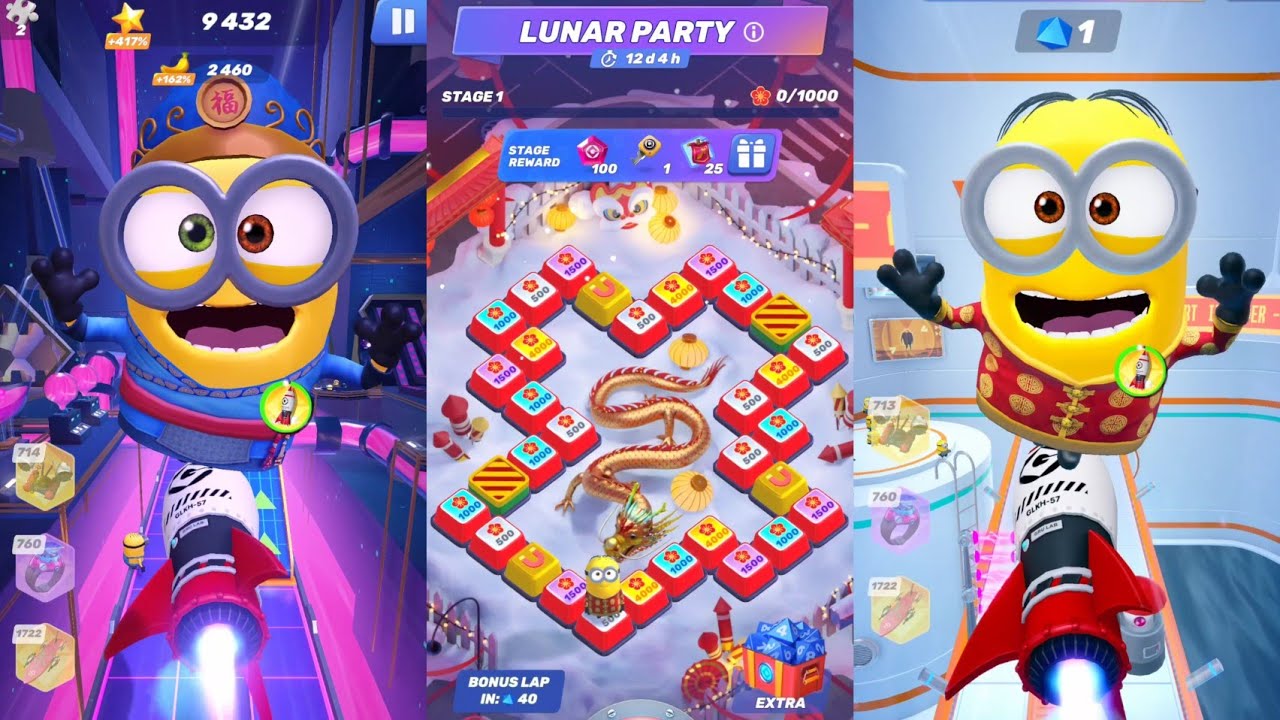 Zodiac Bob vs Chinese New Year | New Minion rush |