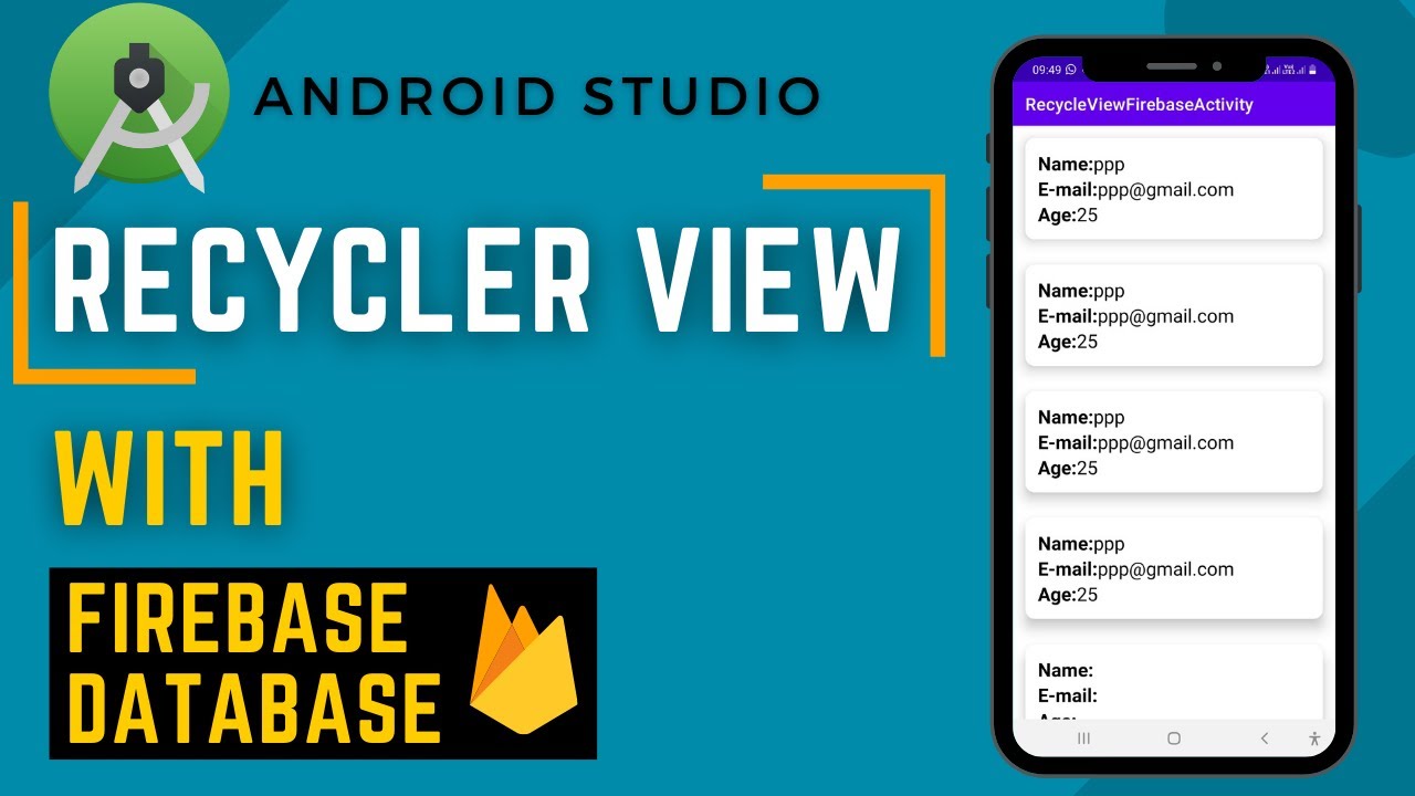 How to Populate Recycler View from Firebase Database in Android Studio