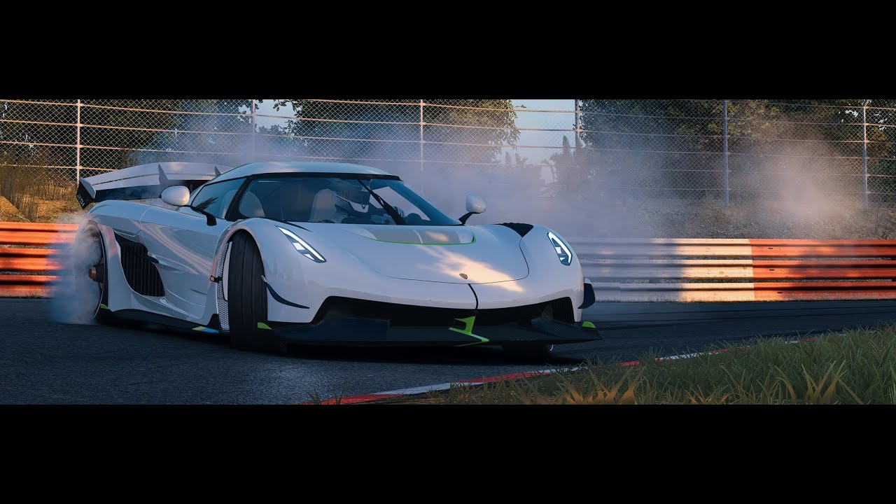 Nürburgring lap time Koennigsegg Jesko 625xx(fly by,downshifts