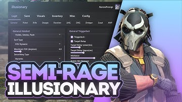 CS2 SEMI-RAGE HIGHLIGHTS ft. illusionary.club | FREE CONFIG