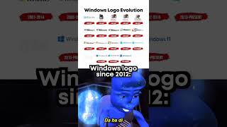 windows logo evolution 🔵🔵🔵🔵🟦🟦🟦#meme #short #funnyvideo