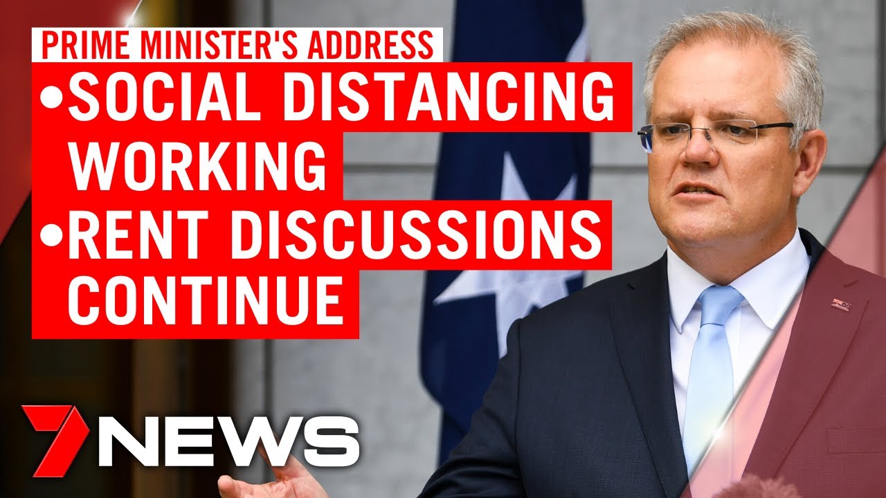 Coronavirus Prime Minister Scott Morrison S Address April 3 7news Youtube