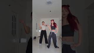 Teaching my Non K-Pop dancer sister BABYMONSTER's CHOOM dance 😅 #shorts
